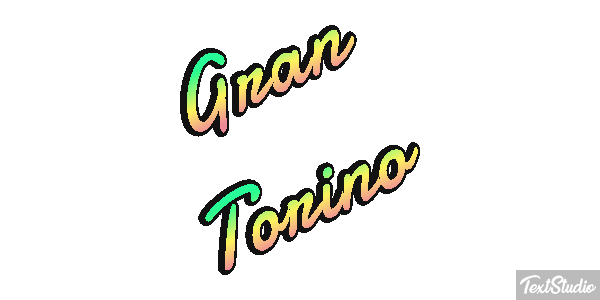 Gran Torino Effet de texte