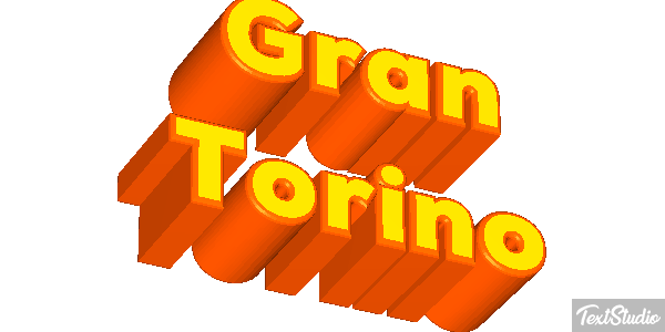 Gran Torino Effet de texte