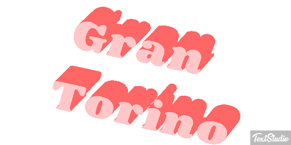 Gran Torino Effet de texte
