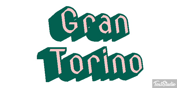Gran Torino Effet de texte