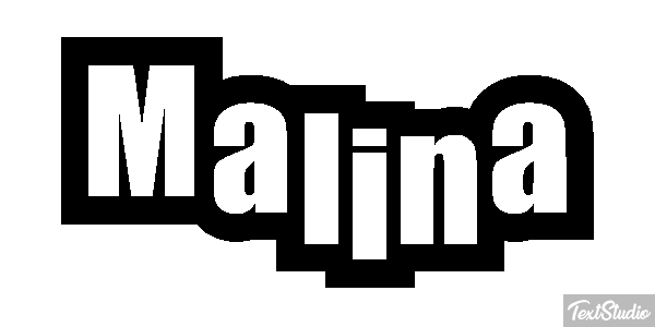 Malina Effet de texte