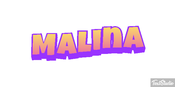 Malina Effet de texte