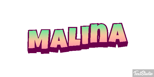 Malina Effet de texte