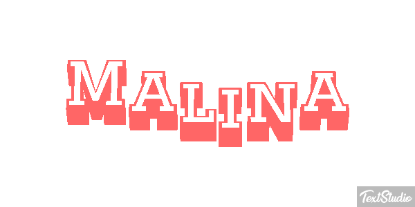Malina Effet de texte