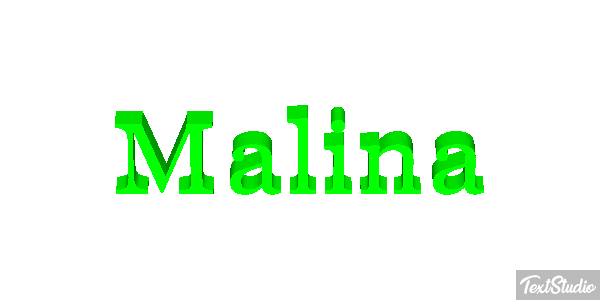 Malina Effet de texte