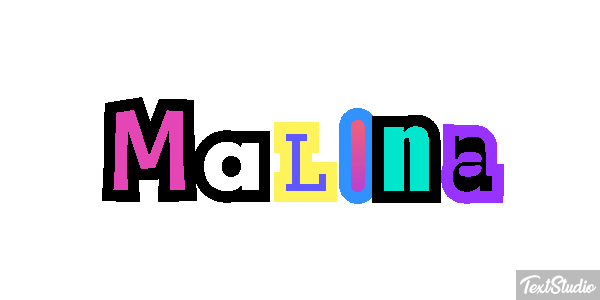 Malina Effet de texte
