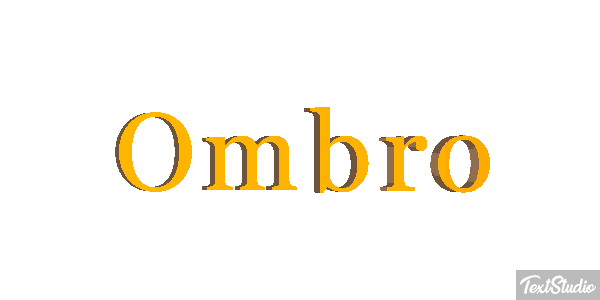 Ombro Effet de texte
