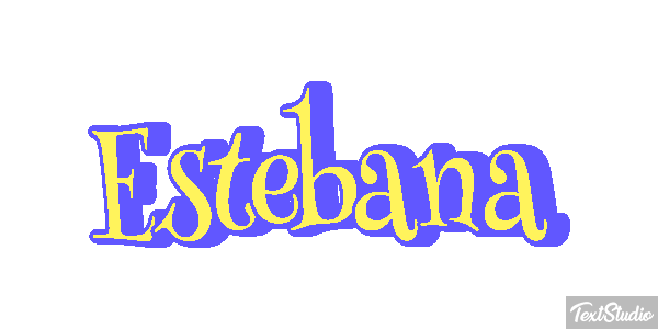 Estebana Efecto de texto