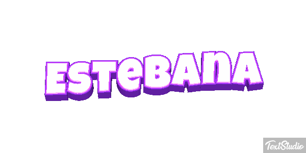 Estebana Efecto de texto