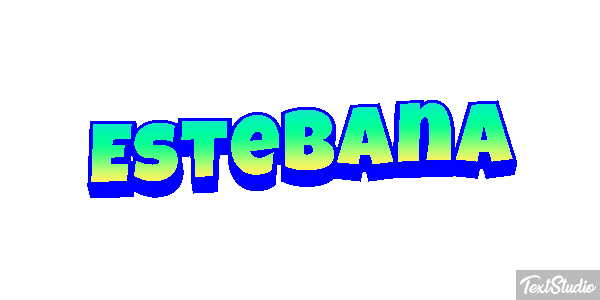 Estebana Efecto de texto
