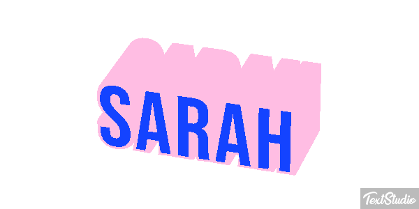Sarah Tekst effect