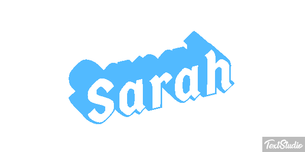 Sarah Tekst effect
