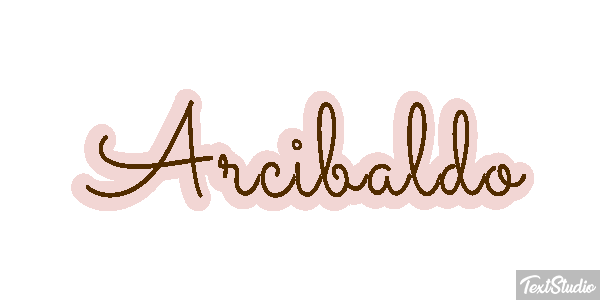 Arcibaldo Texteffekt