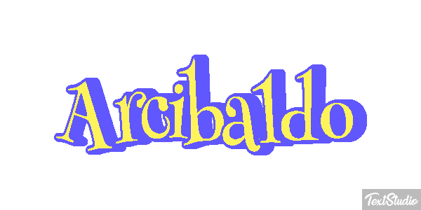 Arcibaldo Texteffekt