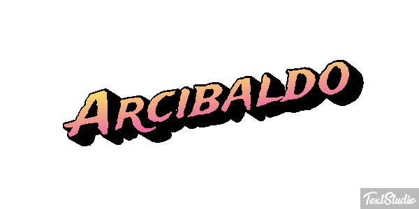 Arcibaldo Texteffekt