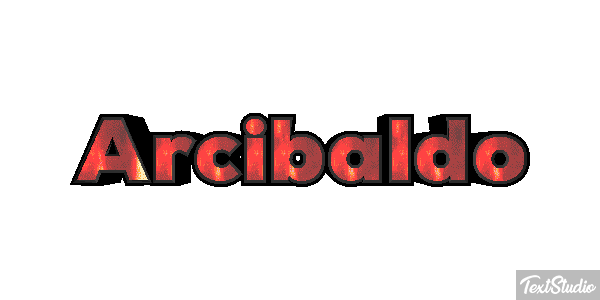 Arcibaldo Texteffekt