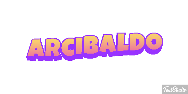 Arcibaldo Texteffekt
