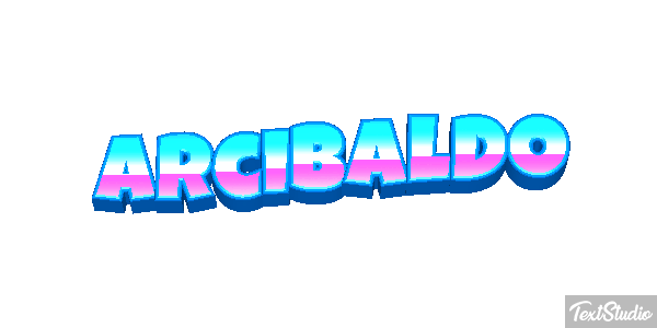 Arcibaldo Texteffekt