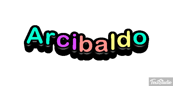 Arcibaldo Texteffekt