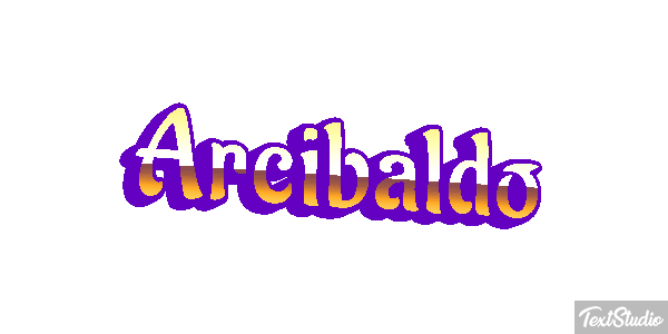 Arcibaldo Texteffekt