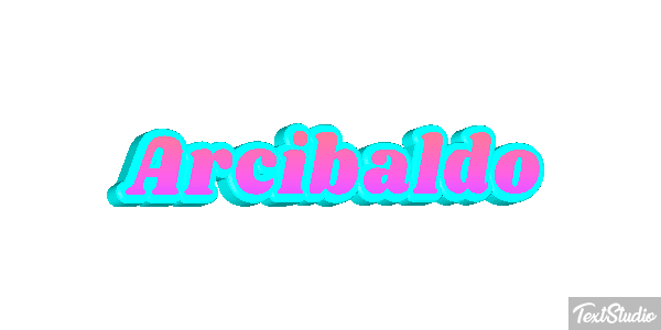 Arcibaldo Texteffekt