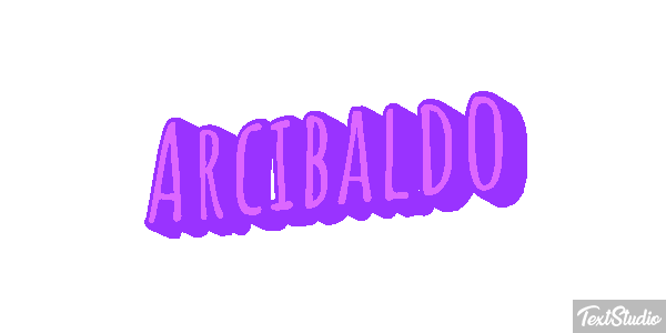 Arcibaldo Texteffekt