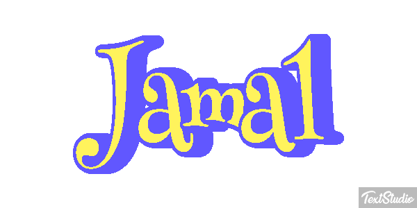 Jamal Text effect