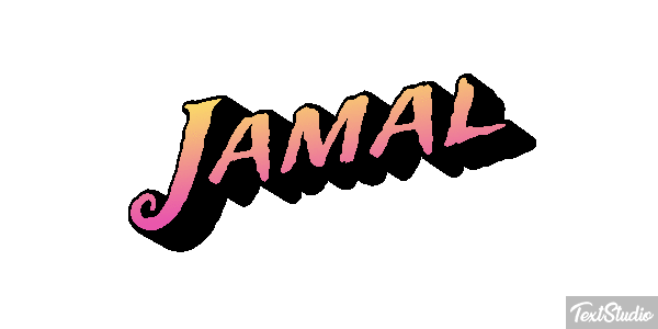 Jamal Text effect