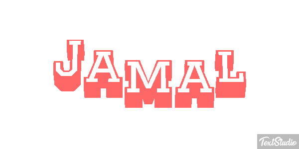 Jamal Text effect