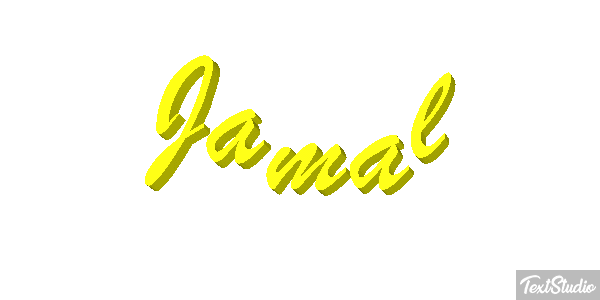 Jamal Text effect