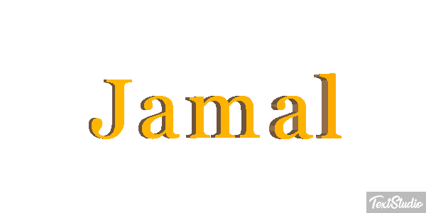 Jamal Text effect