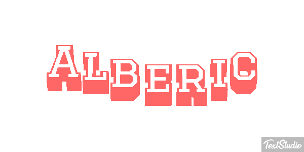 Albéric Effetto testo