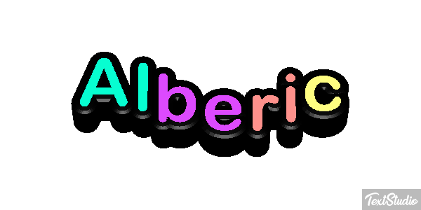 Albéric Effetto testo