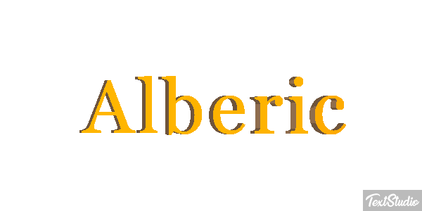 Albéric Effetto testo