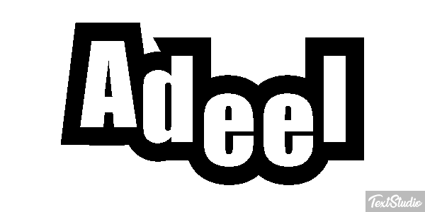 Adeel Text effect