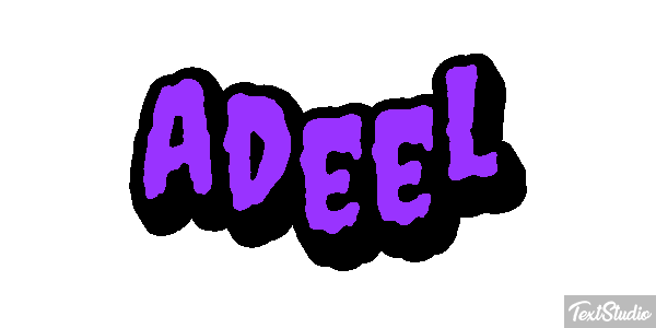 Adeel Text effect