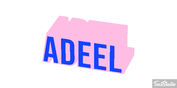Adeel Text effect