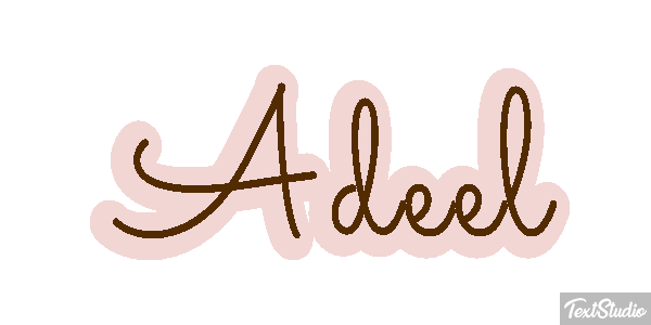 Adeel Text effect