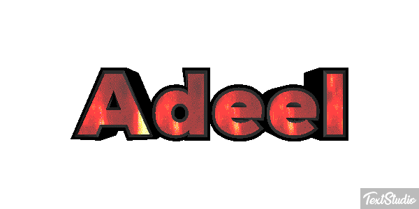 Adeel Text effect