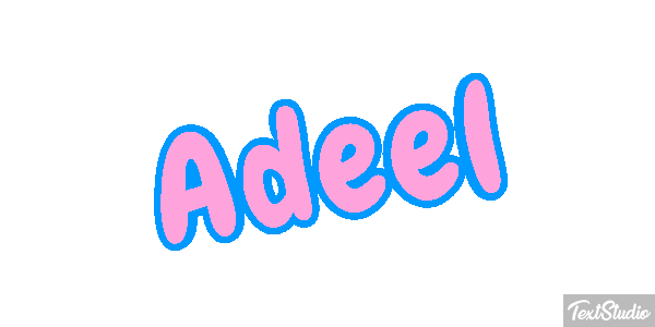 Adeel Text effect