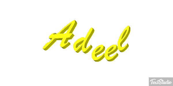Adeel Text effect