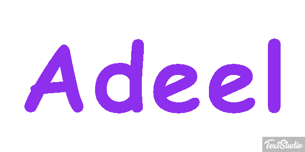 Adeel Text effect