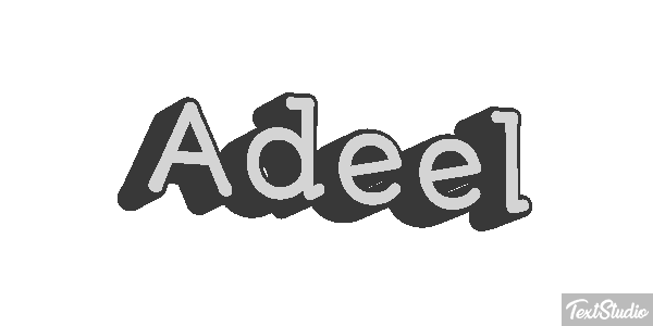 Adeel Text effect