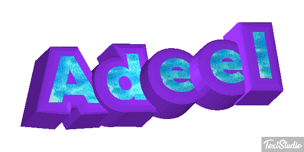 Adeel Text effect