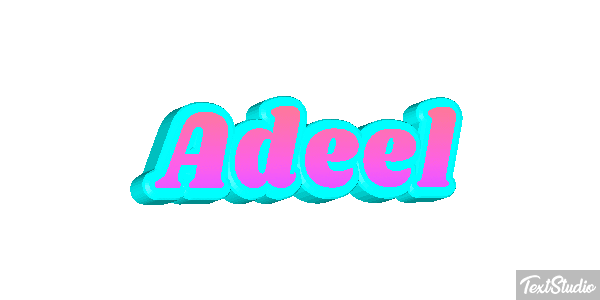 Adeel Text effect
