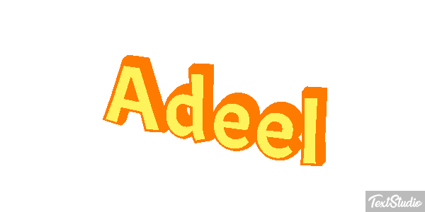 Adeel Text effect