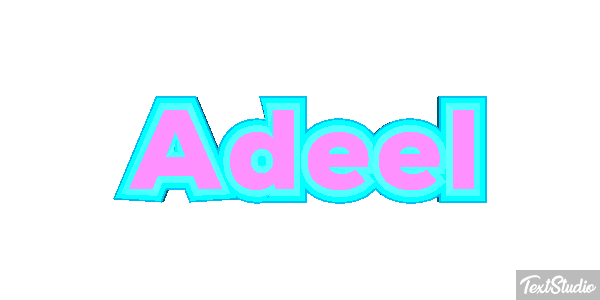 Adeel Text effect
