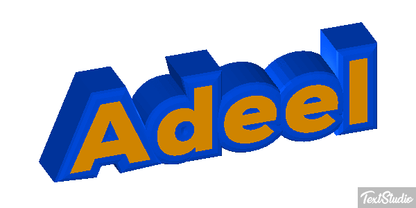 Adeel Text effect
