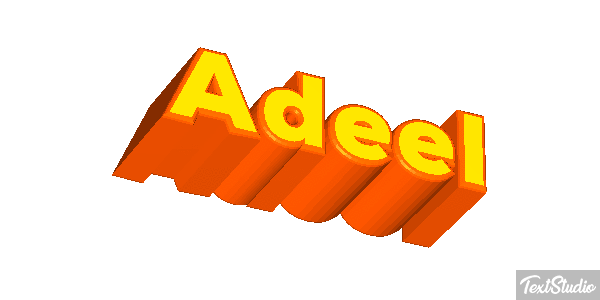 Adeel Text effect