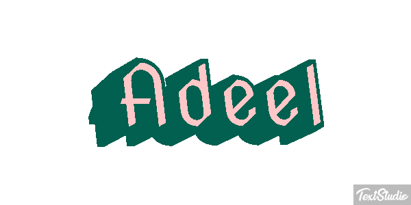 Adeel Text effect